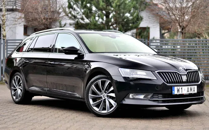 mazowieckie Skoda Superb cena 91500 przebieg: 181000, rok produkcji 2018 z Płock